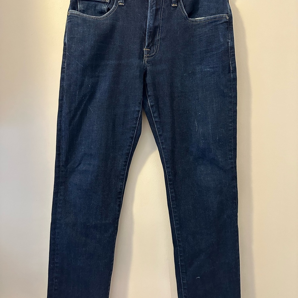 Lucky Brand dark blue jeans
